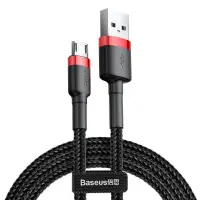 Baseus Cafule Micro USB kaabel 1,5A 2m (punane + must)