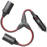 Noco GC020 12 Volt Plug 2-Way Splitter