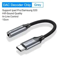 Аудиоадаптер Vention USB-C - 3.5мм (гнездо), 0.1м (BGMHA)