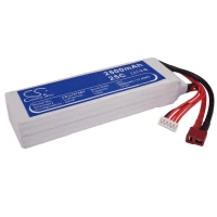 Li-PL 4-cell T-Plug 25C/50C 14.8V 2500mAh RC aku