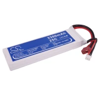 Li-PL 2-cell T-Plug 20C/40C 7.4V 3300mAh RC aku