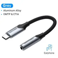 Аудиоадаптер Vention USB-C - 3.5мм, 0.1м (BGJHA)