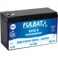 Fulbat FLP12-9 12V 9Ah LiFePO4 battery