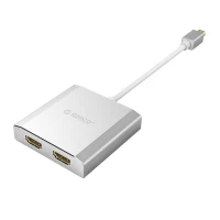Orico Mini DP to HDMI (x2) adapter (XD-MDF2H4)