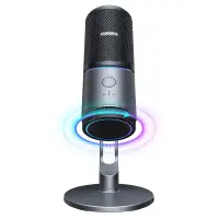 Desktop USB-C Microphone 24bit/96kHz with RGB Lights