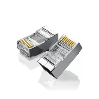 Network Modular Plug RJ45 (8P8C) CAT6 STP for Solid and Stranded Cable (10 pcs)
