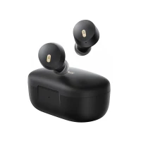 True Wireless Bluetooth 5.3 Earphones Bowie E18 with Charging Case, Black