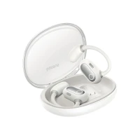 Open-Ear True Wireless Bluetooth 5.3 Earphones Eli Sport 1 with Charging Case, White