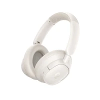 Wireless Bluetooth 6.0 Noise Cancelling Headphones Bass BH1 NC, White