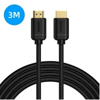 Cable HDMI-HDMI 3.0m (HDMI 2.0) black 4K 60Hz, BASEUS