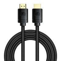 Cable HDMI-HDMI 3.0m (HDMI 2.1) black 8K 60Hz, BASEUS