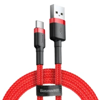 Cable USB A - USB C 0.5m QC3.0 red+red BASEUS
