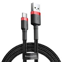 Cable USB A - USB C 1m QC3.0 red+black BASEUS