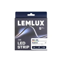 LED strip, 5m reel, 24Vdc, 19W/m, COB 840LED/m, RGB +NW 4000K, IP20, 180°