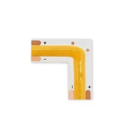 Corner connection for COB LED strip COB 480LED/m 10mm PCB, 3000K, LEMLUX 20x20mm