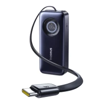 LiPo PowerBank 20000mAh 67W with retractable cable EnerCore CR11 BASEUS