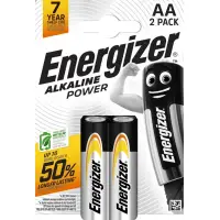 Alkaline battery LR6 (AA) 1.5V 2900mAh Alkaline Power Energizer 2pcs blister