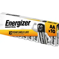 Alkaline battery LR6 (AA) EN91 1.5V 2850mAh Industrial Energizer 10pcs blister