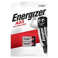 Alkaline battery A23 (23A, E23A) 12V 50mA Alkaline Energizer 2pcs blister