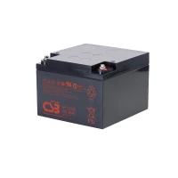 Lead acid battery 12V 26Ah Pb AGM VRLA CSB