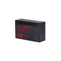 Lead acid battery 6V 12Ah Pb AGM VRLA CSB