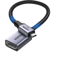 Adapter Micro HDMI to HDMI Adapter, 20cm 8K@60Hz HD182 UGREEN