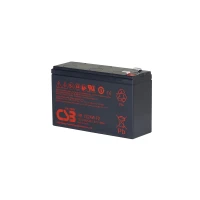 Lead acid battery 12V 6.4Ah@C20 24W@15min -F1, +F2  Pb AGM VRLA CSB