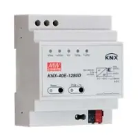 AC-DC KNX EIB DIN rail power supply with integrated choke; Output 30Vdc at 1.28A; with diagnostic function, MEAN WELL