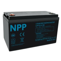 Battery LiFePO4 12.8V 100Ah BT, with T16 (M8) terminals NPP