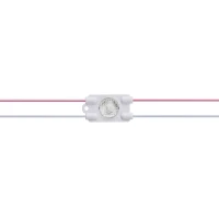 LED module 24V 0.5W, 63lm, cold white 6500K, 170°, IP67, LEMLUX