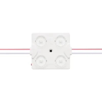 LED module 24V 2W, 244lm, cold white 6500K, 170°, IP67, LEMLUX