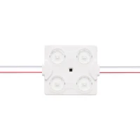LED module 12V 2W, 244lm, cold white 6500K, 170°, IP67, LEMLUX