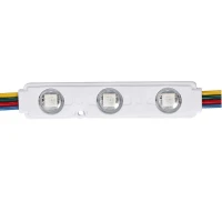 LED module, 12V, 0.72W, 3xSMD5050 RGB IP67