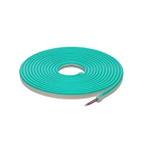LED strip NEON FLEX 12Vdc, 7.2W/m, 1cm cut, GREEN, 6x12mm, 5m reel, IP67