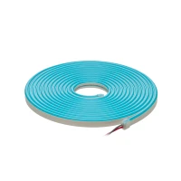 LED strip NEON FLEX 12Vdc, 7.2W/m, 1cm cut, ICE BLUE, 6x12mm, 5m reel, IP67