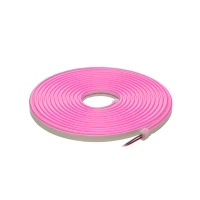 LED strip NEON FLEX 12Vdc, 7.2W/m, 1cm cut, PINK, 6x12mm, 5m reel, IP67