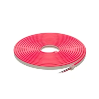 LED strip NEON FLEX 12Vdc, 7.2W/m, 1cm cut, RED, 6x12mm, 5m reel, IP67