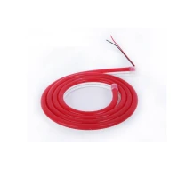 LED strip NEON FLEX 24Vdc, 7.2W/m, 120LED/m, RED, 6x12mm, 5m reel, IP67