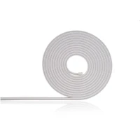 LED strip NEON FLEX 12Vdc, 9.6W/m, 144LED/m, warm white, 4x10mm, 5m reel, IP68