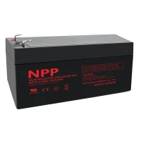 Battery 12V 3.2Ah T1(F1) Pb AGM NPP