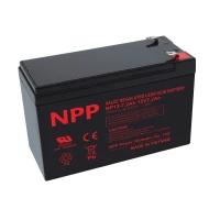 Battery 12V 7.2Ah T2(F2) Pb AGM NPP