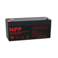 Battery 6V 3.2Ah T1(F1) Pb AGM NPP
