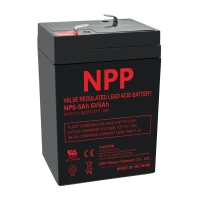 Battery 6V 5Ah T1(F1) Pb AGM NPP