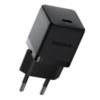 Wall Fast Charger Palm 20W USB-C QC3.0 PD3.0 with USB-C Cable 1m, Black