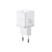 Wall Fast Charger Palm 30W USB-C QC3.0 PD3.0 with USB-C Cable 1m, White