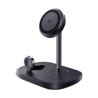 Wireless Magnetic Charging Stand EnerFill FS41 3-in-1 22.5W USB-C, Black