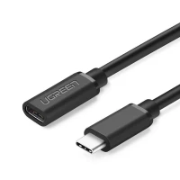 Cable extender USB C male - USB C female USB3.1 0.5m 60W 3840x2160 30Hz ED008 UGREEN