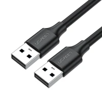 Cable USB A - USB A 1.5m black US102 UGREEN