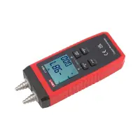 Digital Manometer, 0.0 ～ ±150.0 mbar, ±0.5% FS@25℃, UNI-T