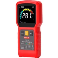 Pinless Moisture Meter; Color Screen; Wood 4~32%;Building Materials 0~99.9%; Flashlight; Temperature;